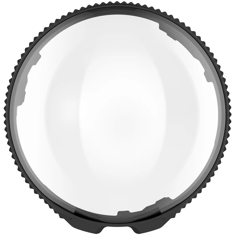 2 Peças Protetor de Lente para Insta360 X5 Tampa de Lente de Vidro Óptico Acessórios para Câmera de Ação - Preto