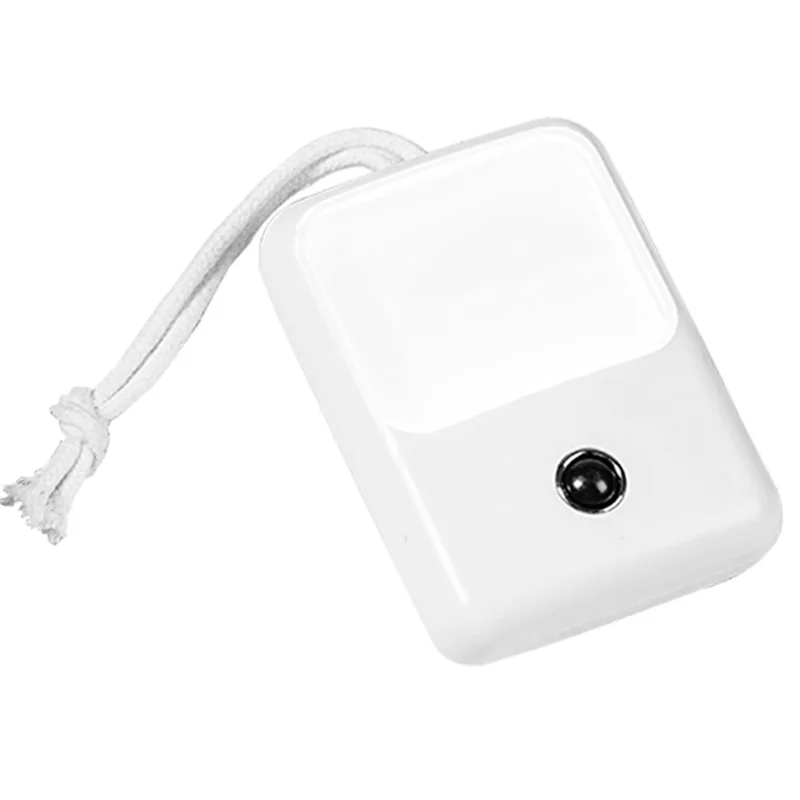 WD-005 Lampe de nuit LED magnétique sans fil avec détecteur de mouvement intelligent pour armoire / escaliers / couloir - Blanc
