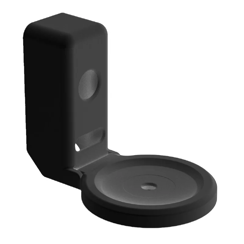 Supporto a parete per Amazon Echo Dot (5a generazione) Supporto per altoparlante Organizzatore di prese - Nero