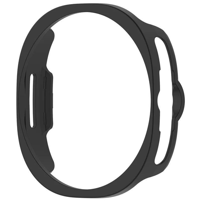 Protective Case for Samsung Galaxy Watch8 Classic 46mm Hollow Design Hard PC Watch Cover - Black