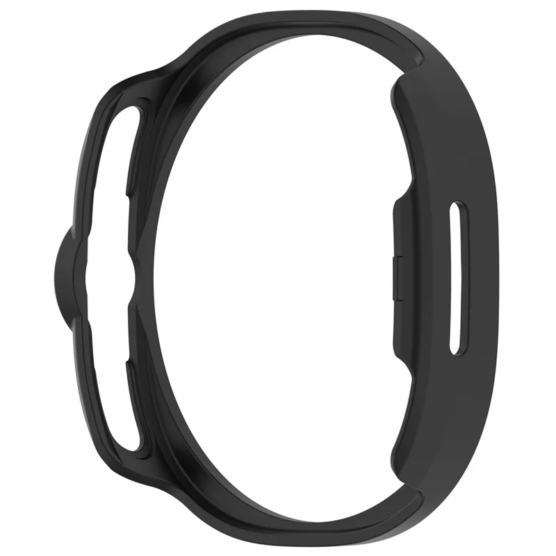 Protective Case for Samsung Galaxy Watch8 Classic 46mm Hollow Design Hard PC Watch Cover - Black