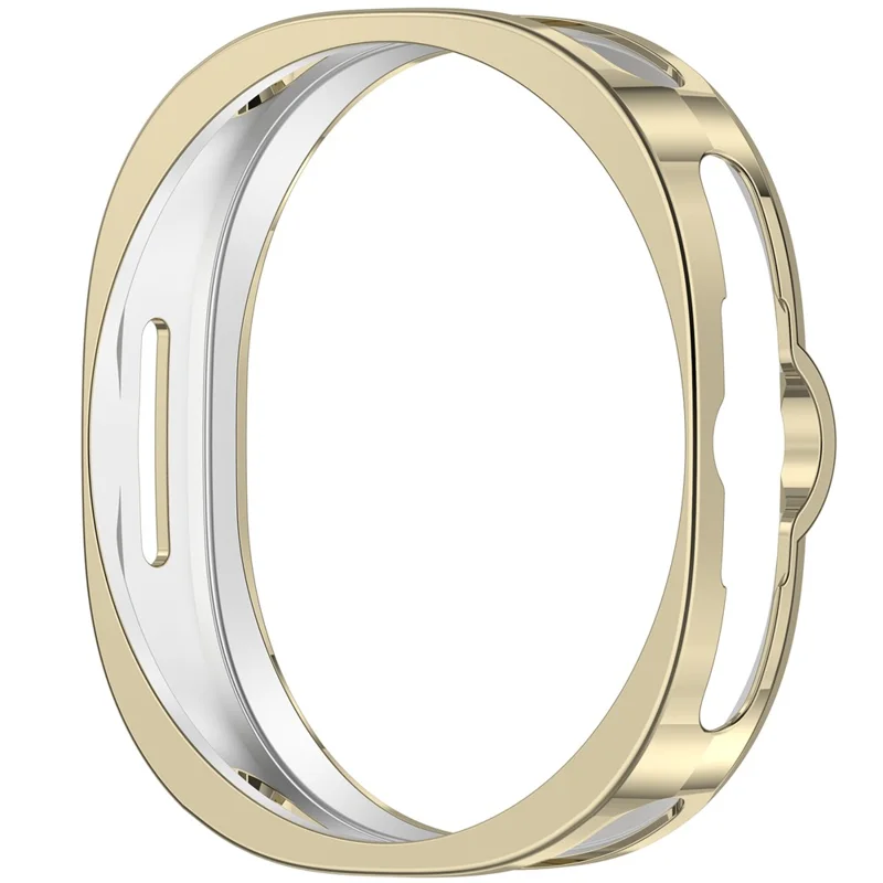 Protective Case for Samsung Galaxy Watch Ultra 2 / Watch8 Classic 47mm TPU Semi-Enclosed Watch Cover Electroplating Color - Light Gold