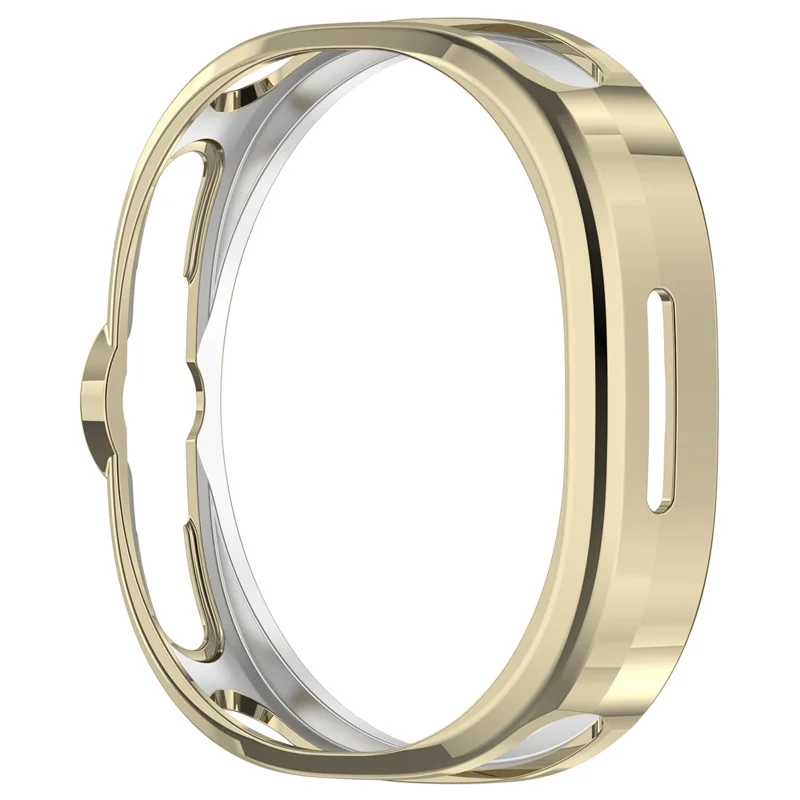 Protective Case for Samsung Galaxy Watch Ultra 2 / Watch8 Classic 47mm TPU Semi-Enclosed Watch Cover Electroplating Color - Light Gold