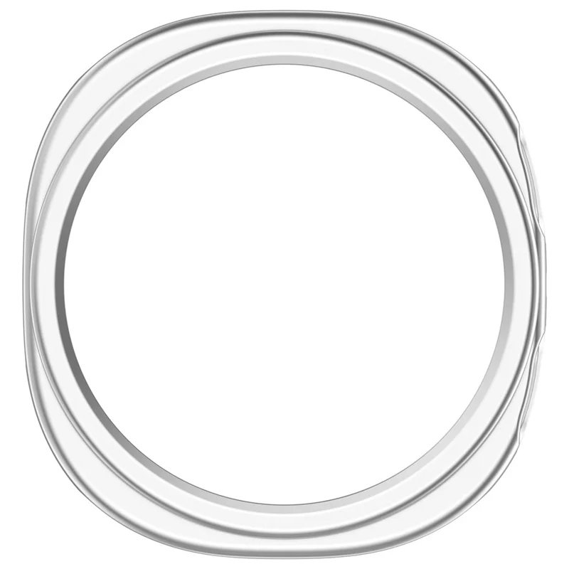 Cover protettivo per Samsung Galaxy Watch8 44mm con custodia rigida semi-chiusa - Argento