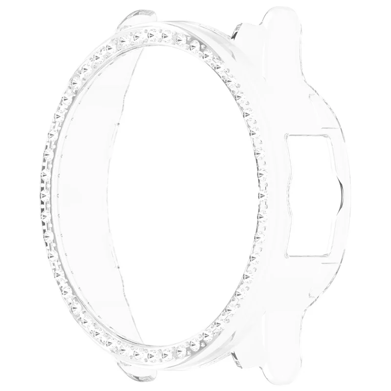 For Honor Choice ROSSINI 2e Case Cover Hollow Out Watch Protector with Single Row Rhinestone - Transparent