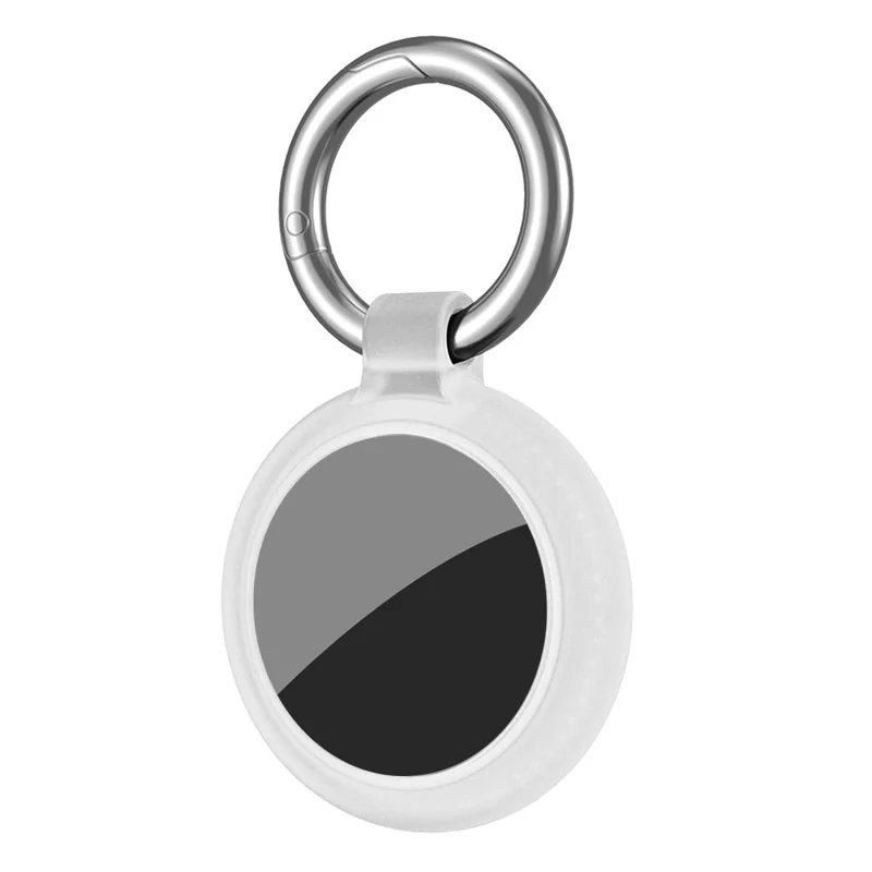 CT18 For Apple AirTag Anti Lost Tracker Magnetic Protective Case Ultra Light Waterproof TPU Cover - Transparent