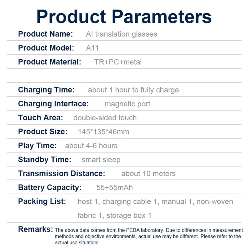 A11 AI Smart Bluetooth-compatible Glasses Multi Language Translation Video Call Cycling Sunglasses - Purple