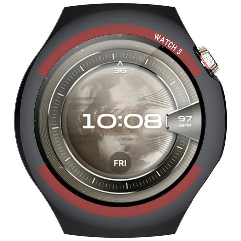 Per Huawei Watch 5 46mm Custodia protettiva in PC rigido Custodia per smartwatch