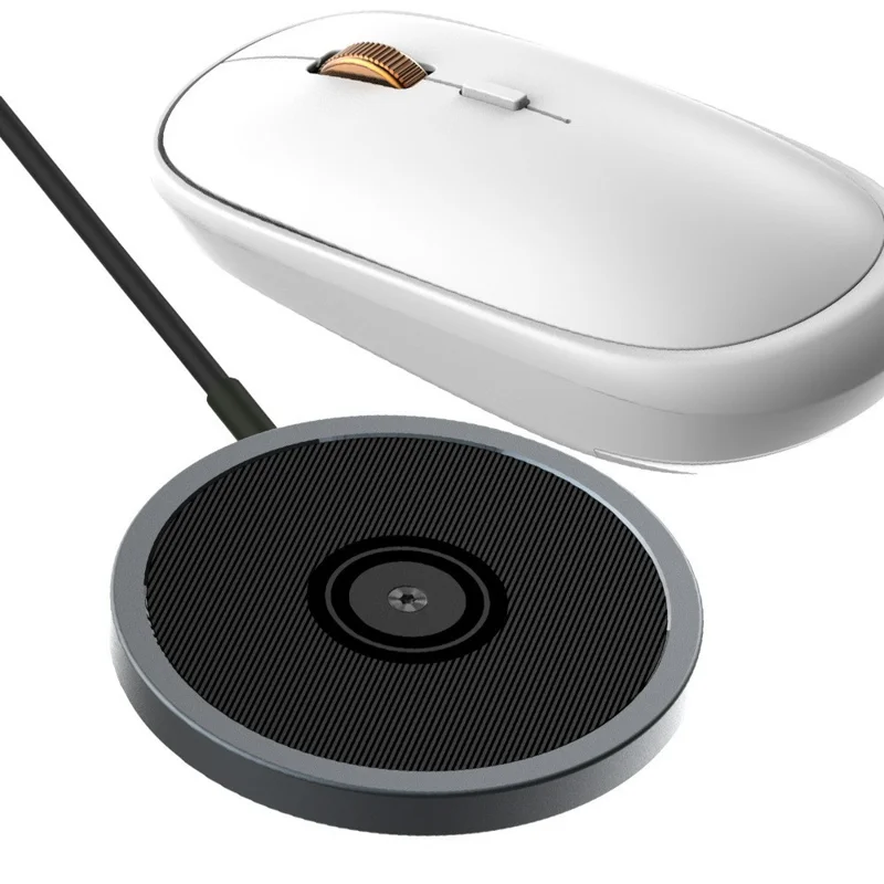 LAYLION Movedor Virtual de Ratón Ultrafino, Giradiscos Mecánico Automático para Mantener el Ordenador Activo