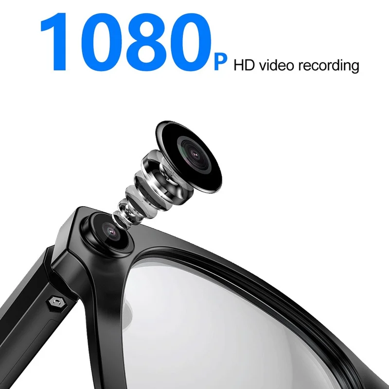 S336 KI-Übersetzer Smart Brille Bluetooth-kompatibel Anrufe 5MP Bildstabilisierung Videoaufnahme Kamera