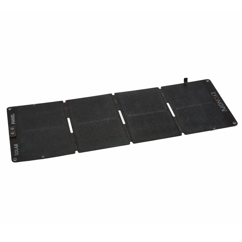 EYONGPV EYA55-23SP4 Caricatore solare pieghevole da 55W Alimentazione portatile impermeabile per esterno