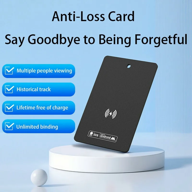 K1 Smart Tracker Anti Lost Device for Apple / Android Global Tracking Locator Compatible with Find My App