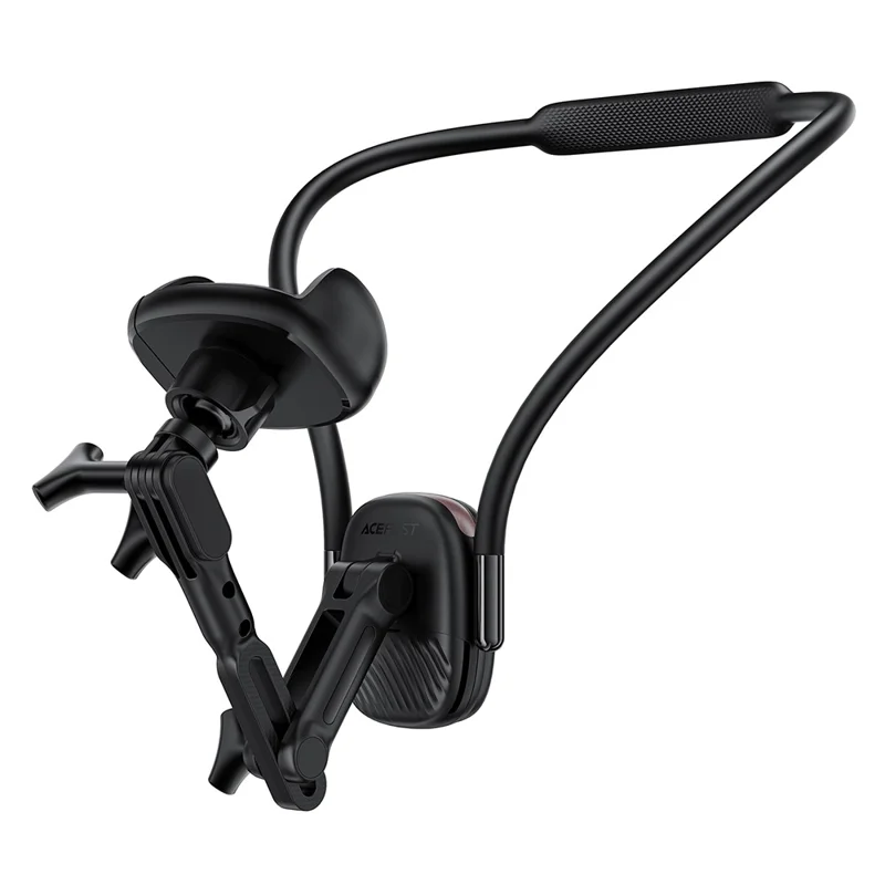 ACEFAST E33 Neck Mount Phone Holder Clamp Type Wearable Phone Clip Bracket for POV Vlog Video