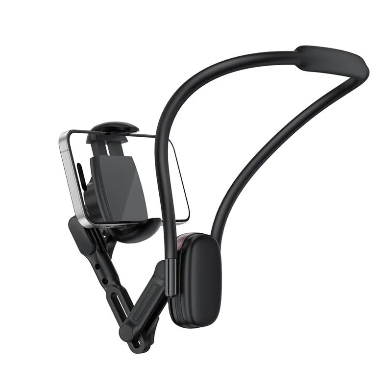 ACEFAST E33 Neck Mount Phone Holder Clamp Type Wearable Phone Clip Bracket for POV Vlog Video