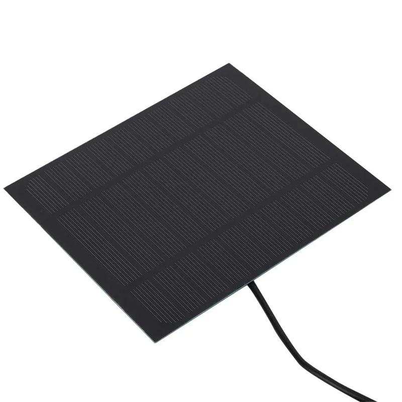 3.5W 5V Solar Panel Charger with 3m Cable for Electronic Devices High Efficiency Portable Outdoor Power Supply - Micro Port