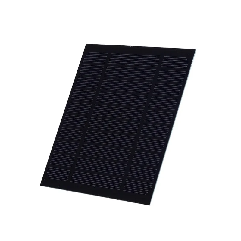 3,5W 5V Solarpanel-Ladegerät mit DC5521-Anschluss für elektronische Geräte – Tragbare Outdoor-Stromversorgung