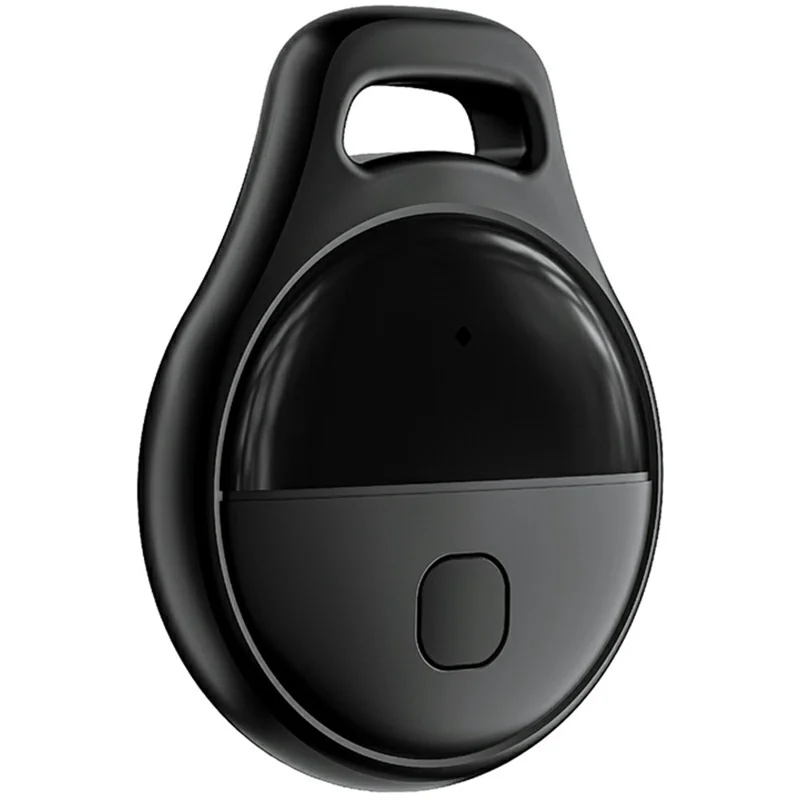 JHX05 IP65 Waterproof Multi User Item Keychain Tracker 7-Day Movement History Finder for iOS / Android - Black