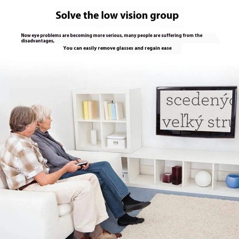 YS011 Low Vision 5 Inch HD Electronic Magnifier Reading Aid Portable 4-32X Digital Magnifier