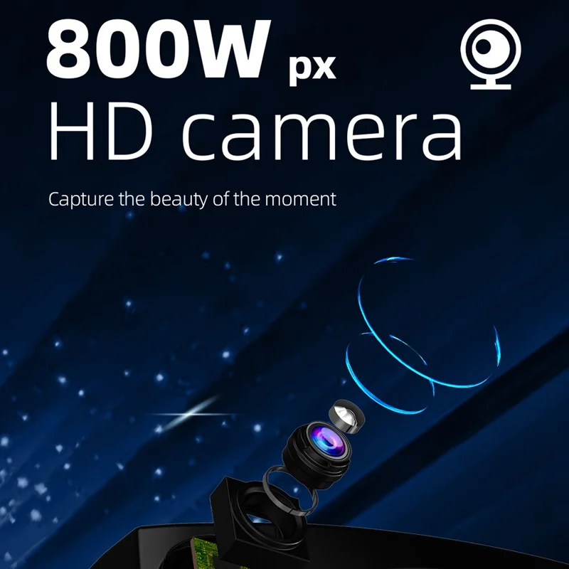 G300 AI Translation Touch Control Smart Glasses with 8MP Camera Image Stabilization Video Recorder