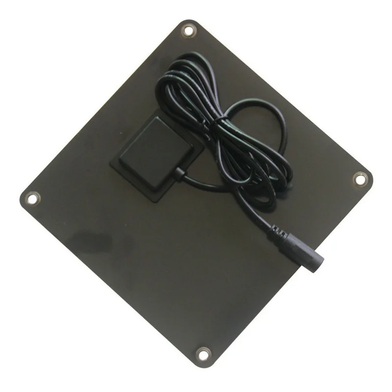 DC 5521 Female Connector 4W 12V Monocrystalline Solar Panel with Fan Portable Outdoor Power Supply