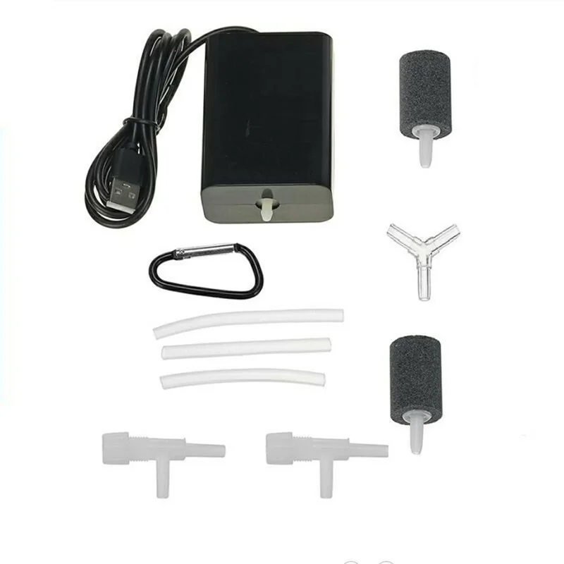 Solar Oxygen Pump Kit 5W Solar Panel with Oxygenator for Fish Tank Solar Powered Oxygen Aerator