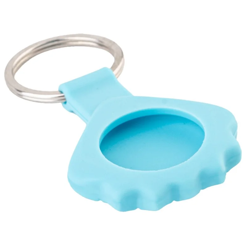 For Apple AirTag Tracker Silicone Protective Case Creative Cute Design Scratch Resistant - Green Clover