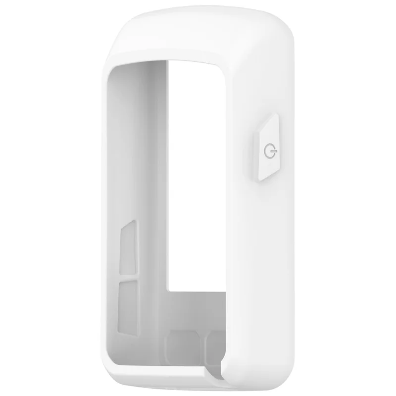 Защитный чехол для велокомпьютера Wahoo ELEMNT BOLT V3 / BOLT 3 (WF157) - Белый силиконовый чехол для секундомера