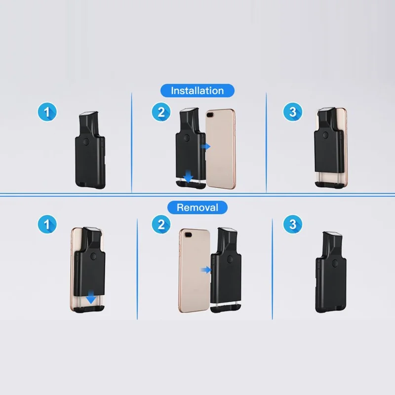 Escáner de código de barras R70 compatible con Bluetooth, portátil inalámbrico, lector de códigos QR 2D