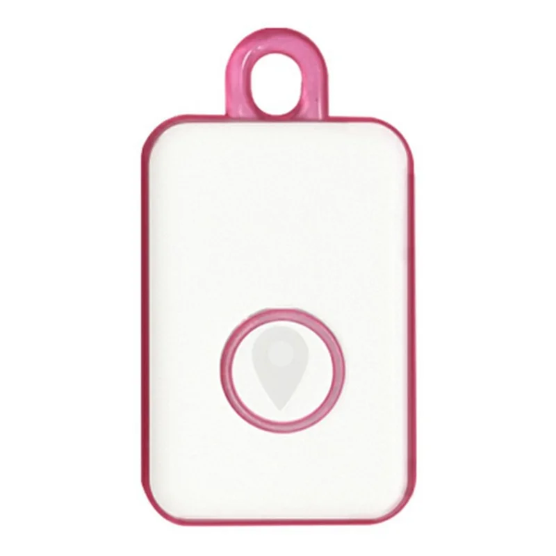 Y06 Portable Bluetooth-compatible Anti Lost Locator for iPhone  /  Android Smart Tracker App Control Remote Shutter - Pink