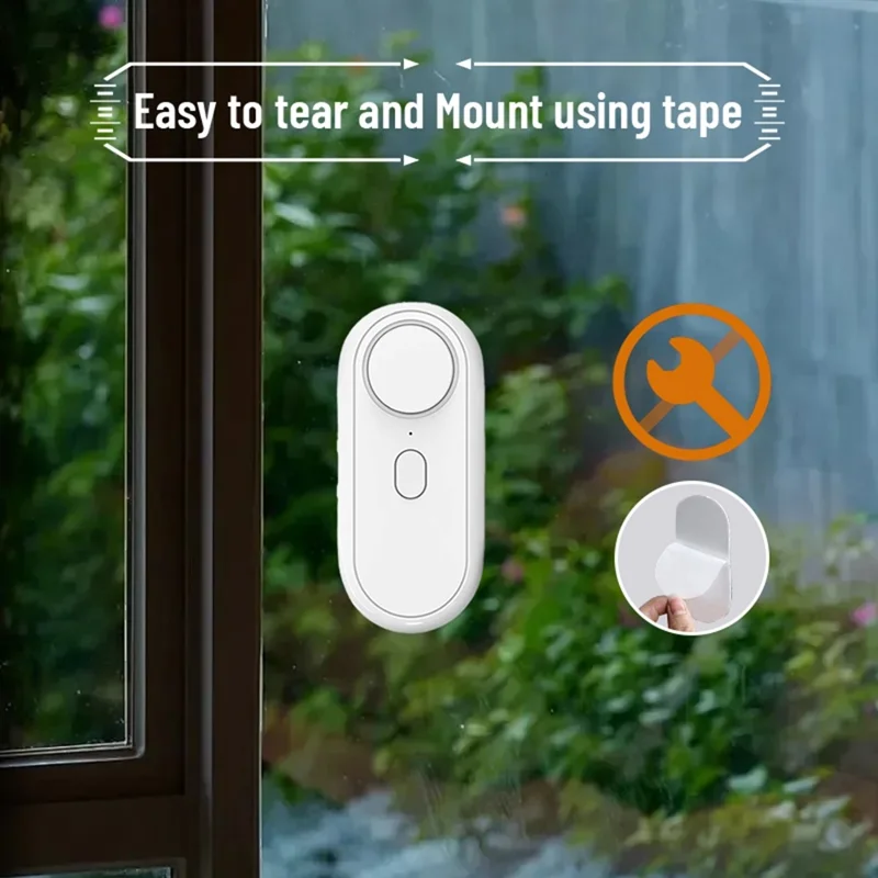 M001 Wireless Door Window Alarm Sensor High Decibel Security System for Home / Office / Shop