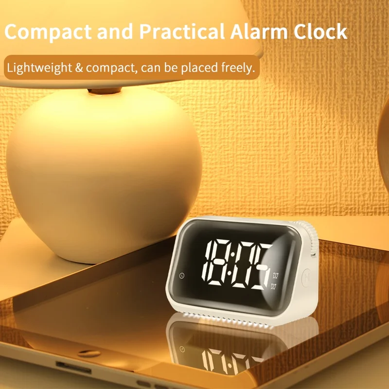 Reloj de cocina digital con pantalla grande, alarma recargable, cronómetro y gestión del tiempo - Azul