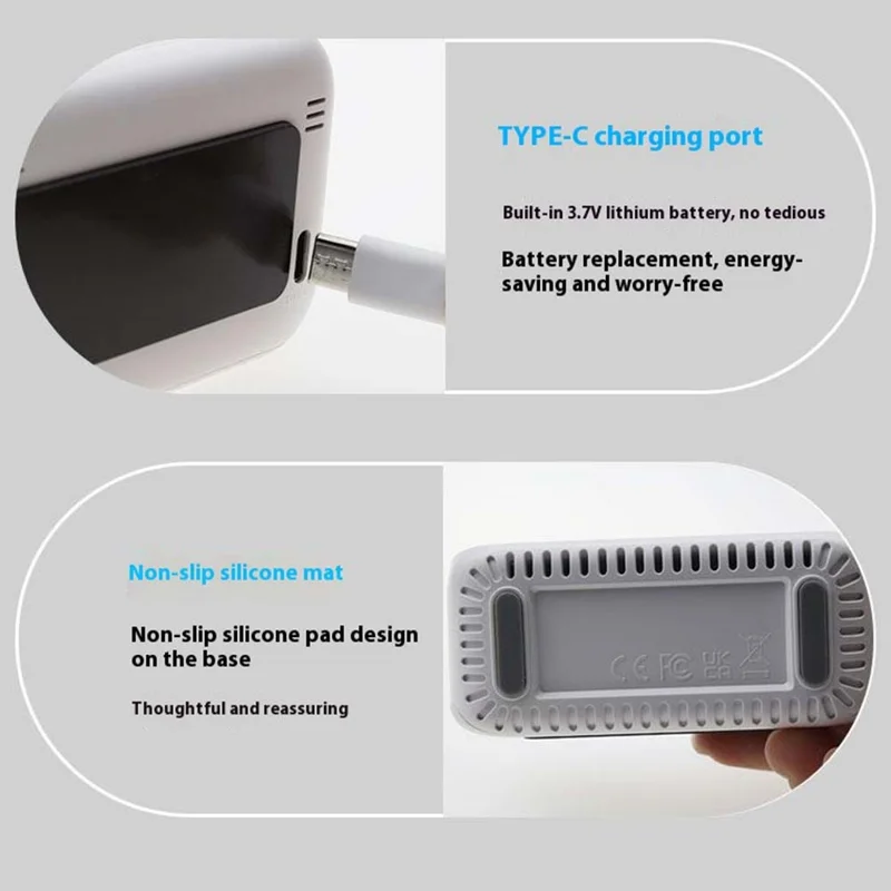 370 Large Screen Digital Clock with Alarm Kitchen Timer Countdown Clock