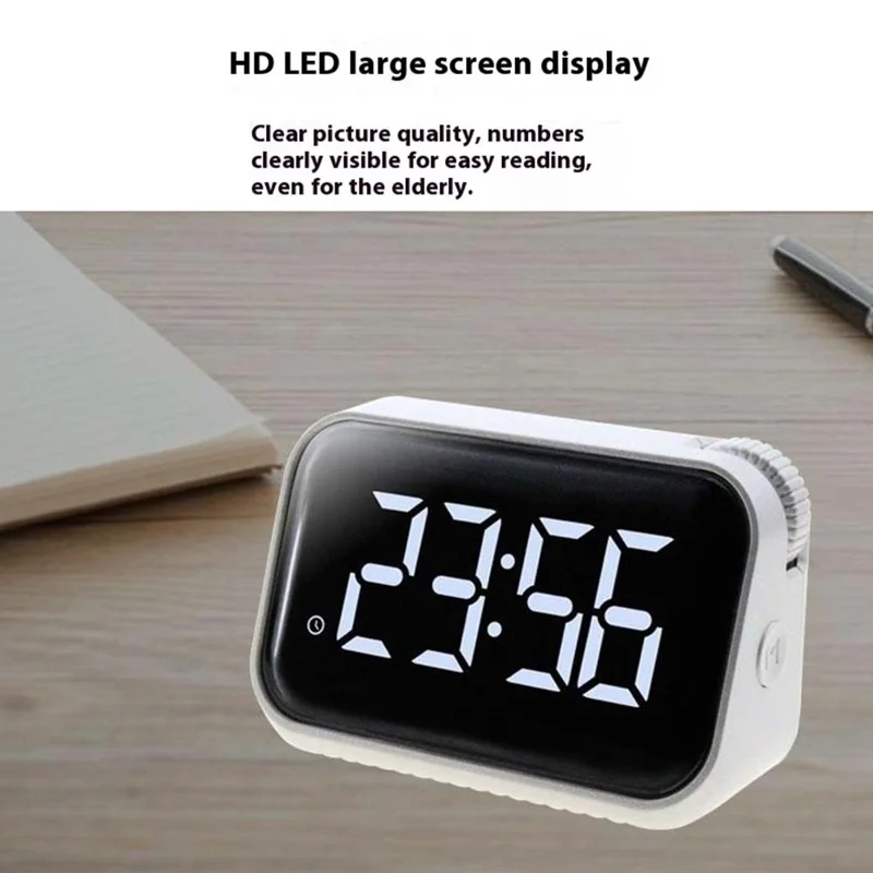 370 Large Screen Digital Clock with Alarm Kitchen Timer Countdown Clock