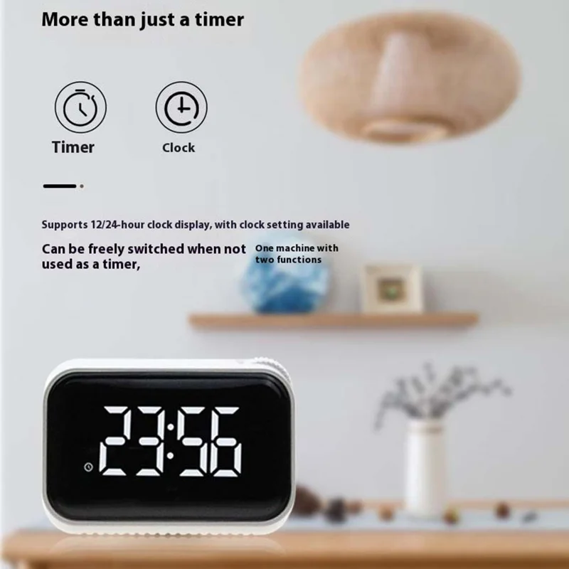 370 Large Screen Digital Clock with Alarm Kitchen Timer Countdown Clock