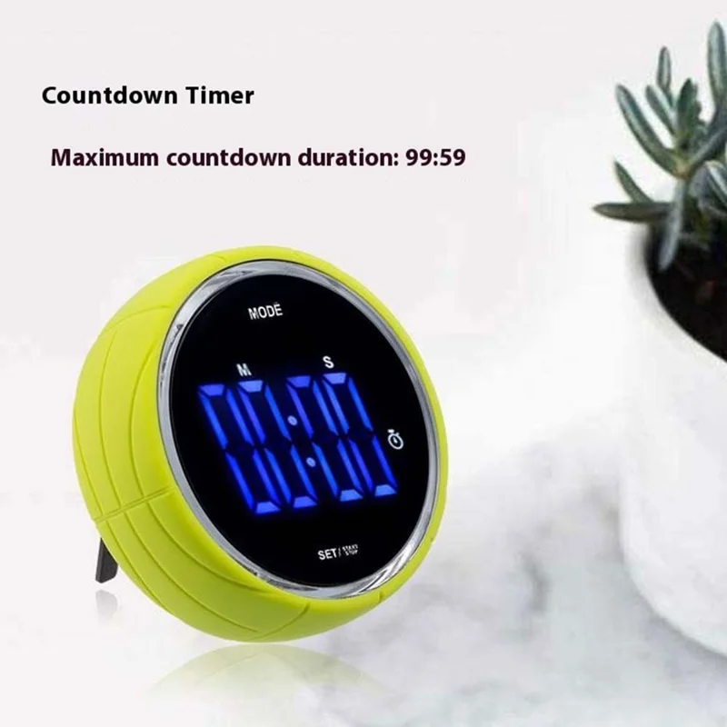 369 Küchentimer Digitaler Wecker Countdown-Stoppuhr Zeitmanagement-Tool für Zuhause / Studium / Kochen - Grün