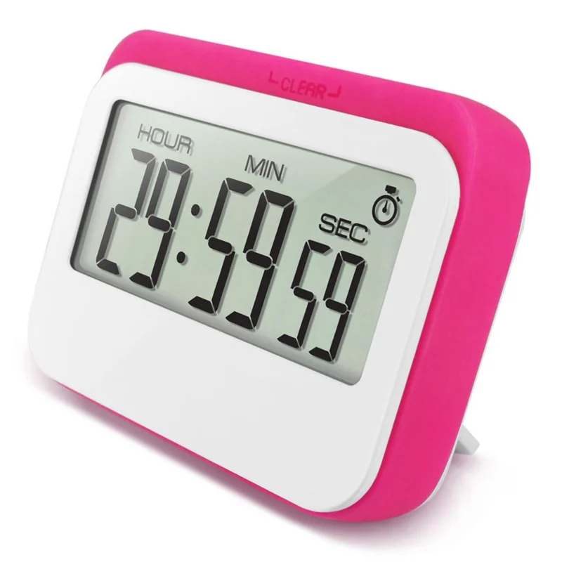 320 Großbildschirm Küchentimer Countdown Alarm Erinnerung für Studenten / Kochen - Rosé