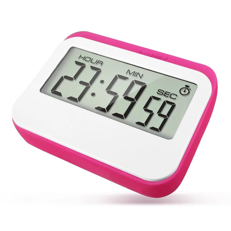 320 Großbildschirm Küchentimer Countdown Alarm Erinnerung für Studenten / Kochen - Rosé