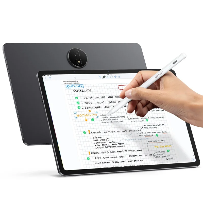 ACEFAST V1 Capacitive Pen Active Recognition Low Latency Magnetic Stylus