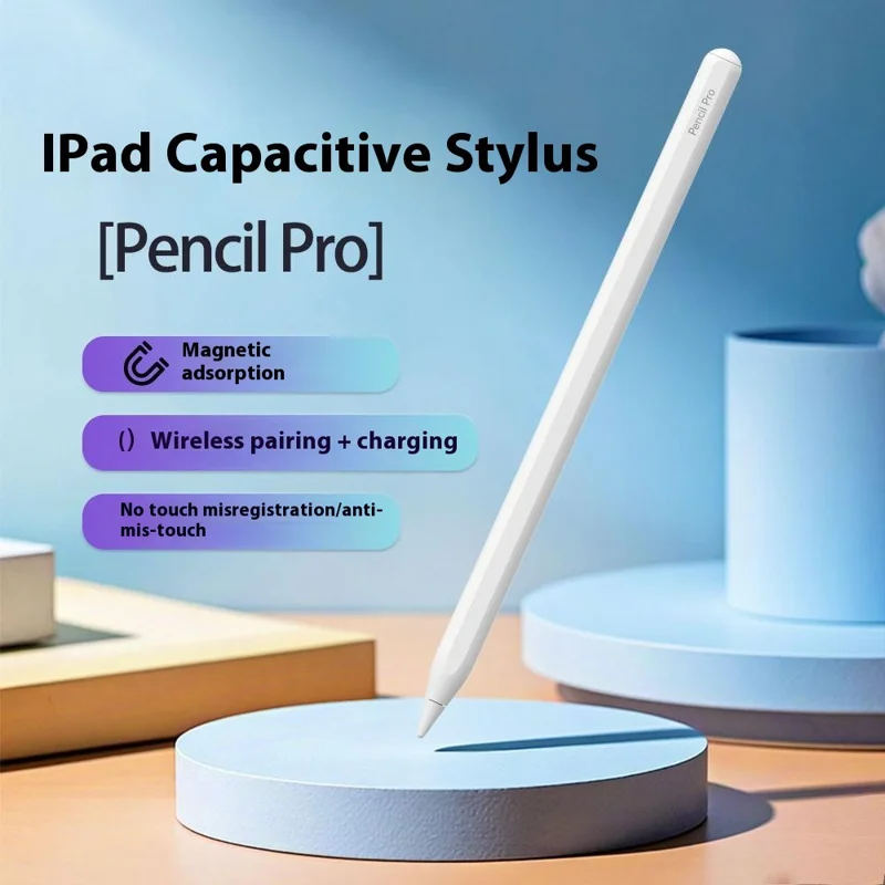 P26pro Stylus Stift für iPad Pro 13 (2024) / 11 (2024) / Air 13 (2024) / 11 (2024) / iPad mini (2024) Kapazitiver Digitaler Stift Unterstützt Magnetisches Laden