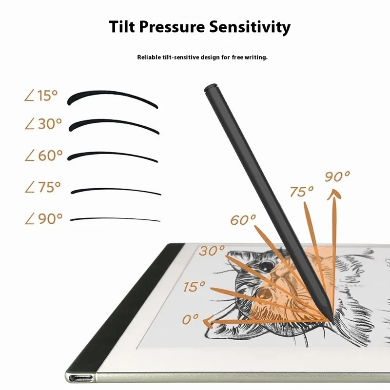 P30 S Pen Stylus 4096 Pressure Tilt Sensitive Palm Rejection Magnetic Passive Digital Touch Pen for Tablets / Phones