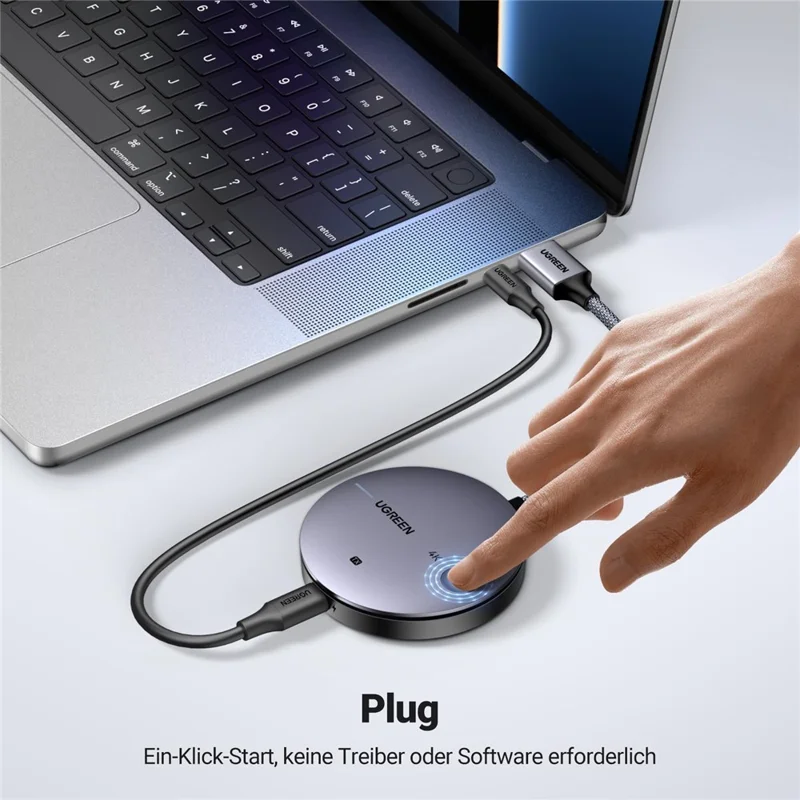 UGREEN CM586 90909 Wireless HD Transmitter and Receiver 4K 30Hz  /  5G 2.4G HD Extender 164FT / 50M