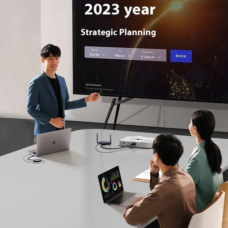 UGREEN CM586 90909 Wireless HD Transmitter and Receiver 4K 30Hz  /  5G 2.4G HD Extender 164FT / 50M