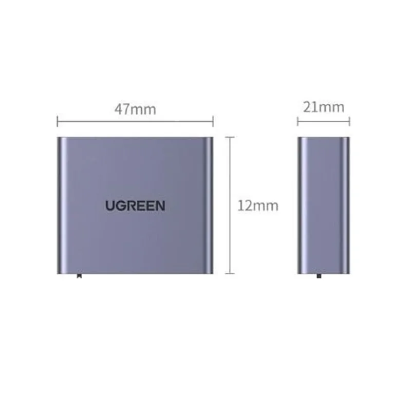 UGREEN 60649 4K HD Audio Extractor  /  Converter 5.1 Optical 3.5mm Output for Home Theater  /  Gaming