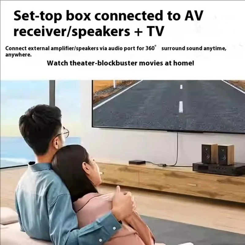 UGREEN 60649 4K HD Audio Extractor  /  Converter 5.1 Optical 3.5mm Output for Home Theater  /  Gaming