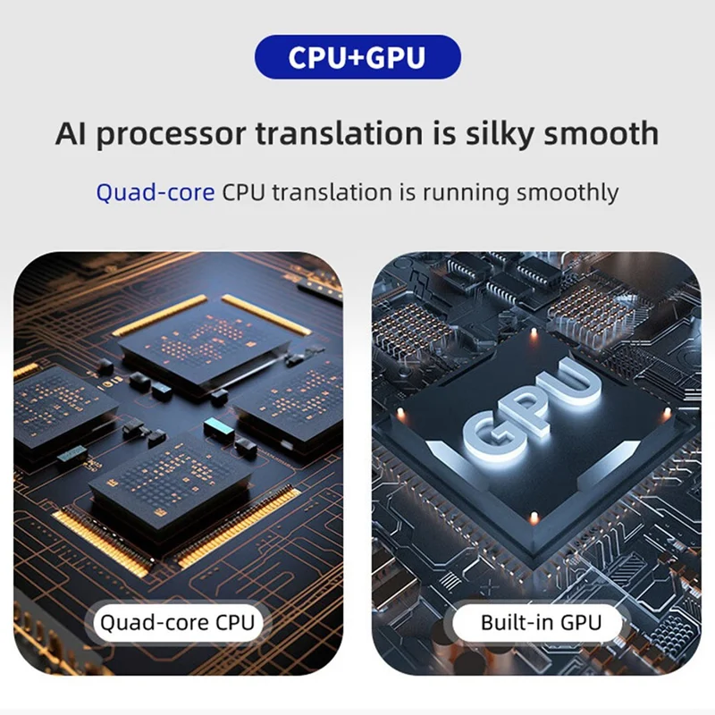 S08B 3,69 inch touchscreen Smart Voice-vertaler 134 talen Online-vertaler Fototranslatieapparaat, 1+8GB