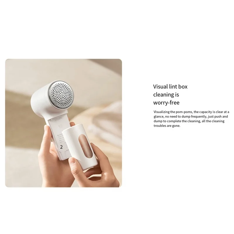 XIAOMI MIJIA MQXJQ01LF Electric Fabric Shaver 6-Blade Lint Remover Portable Hair Ball Trimmer