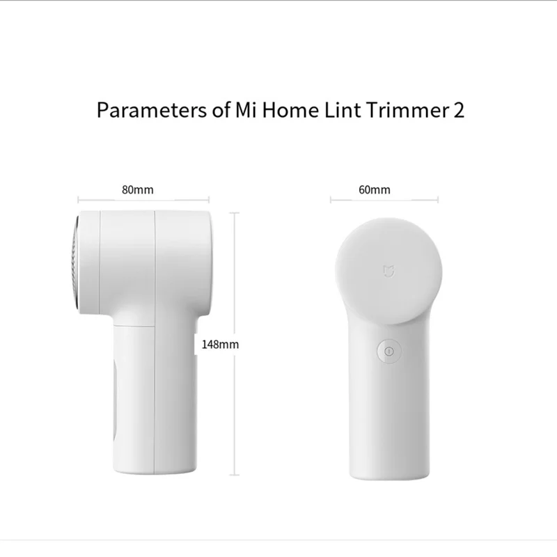 XIAOMI MIJIA MQXJQ01LF Electric Fabric Shaver 6-Blade Lint Remover Portable Hair Ball Trimmer