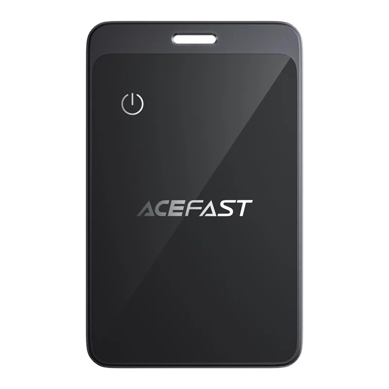 ACEFAST S3 Balise de suivi intelligente ultra-mince en forme de carte métallique compatible Bluetooth pour iOS