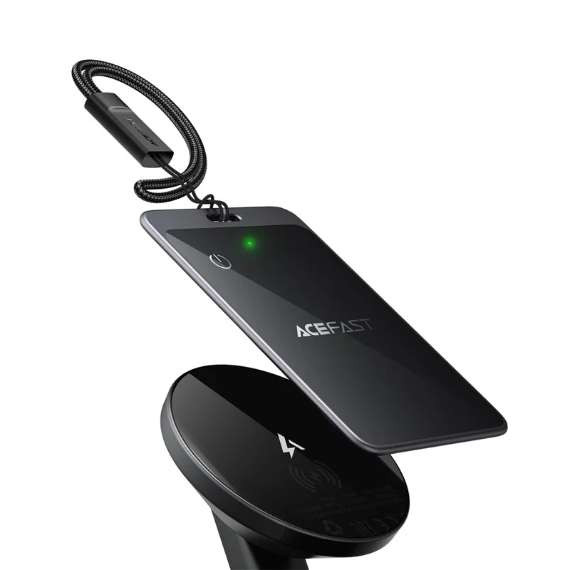 ACEFAST S3 Balise de suivi intelligente ultra-mince en forme de carte métallique compatible Bluetooth pour iOS