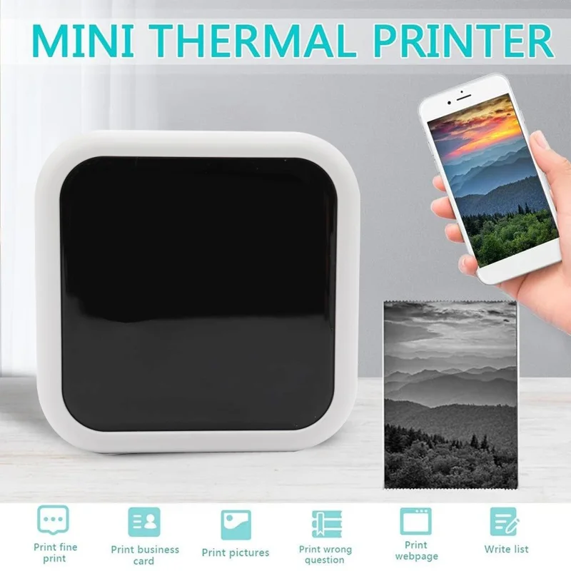 Drukarka termiczna C27 przenośna dla uczniów, urządzenie do drukowania błędów, wersja standardowa